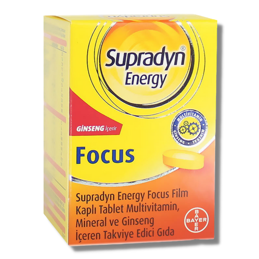 Supradyn Energy Focus Multivitamin Ginseng 30 Tablet