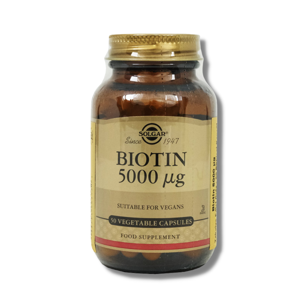 Solgar Biotin 5000 Mcg 50 Kapsül