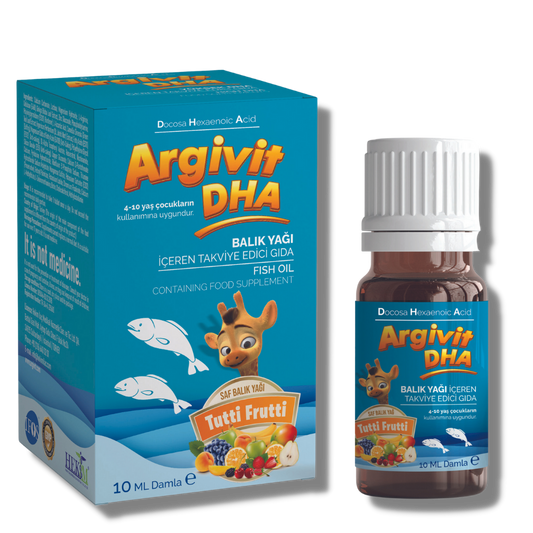 Argivit DHA Damla Balık Yağı 10 ml