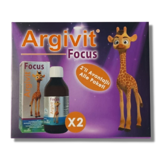 Argivit Focus Avantajlı Aile Paketi ( 2 Adet X 150 Ml) Şurup