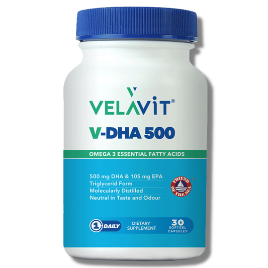 Velavit V-DHA 500 mg 30 Kapsül