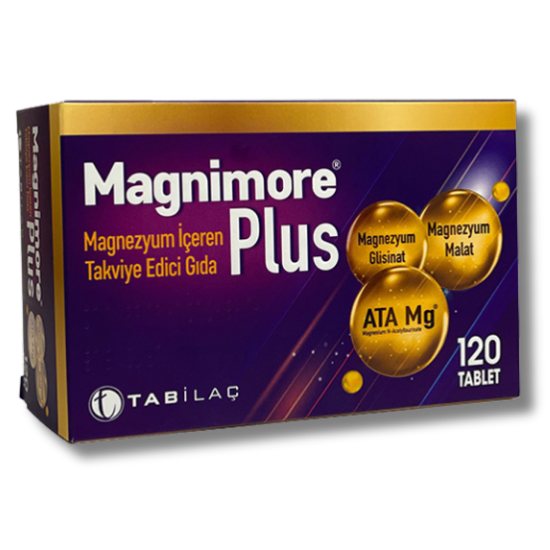 Magnimore Plus Magnezyum 120 Tablet