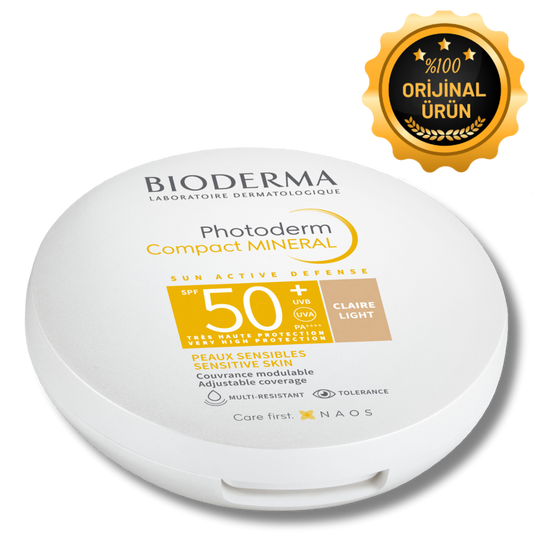 Bioderma Photoderm Compact Mineral SPF50 Renkli 10 gr - Light