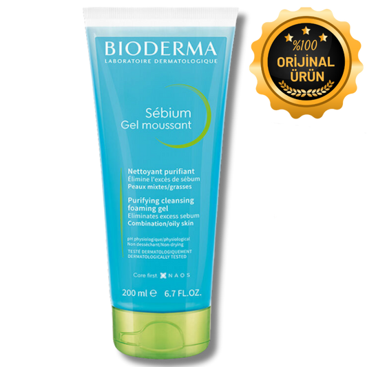 Bioderma Sebium Foaming Temizleme Jeli 200 ml