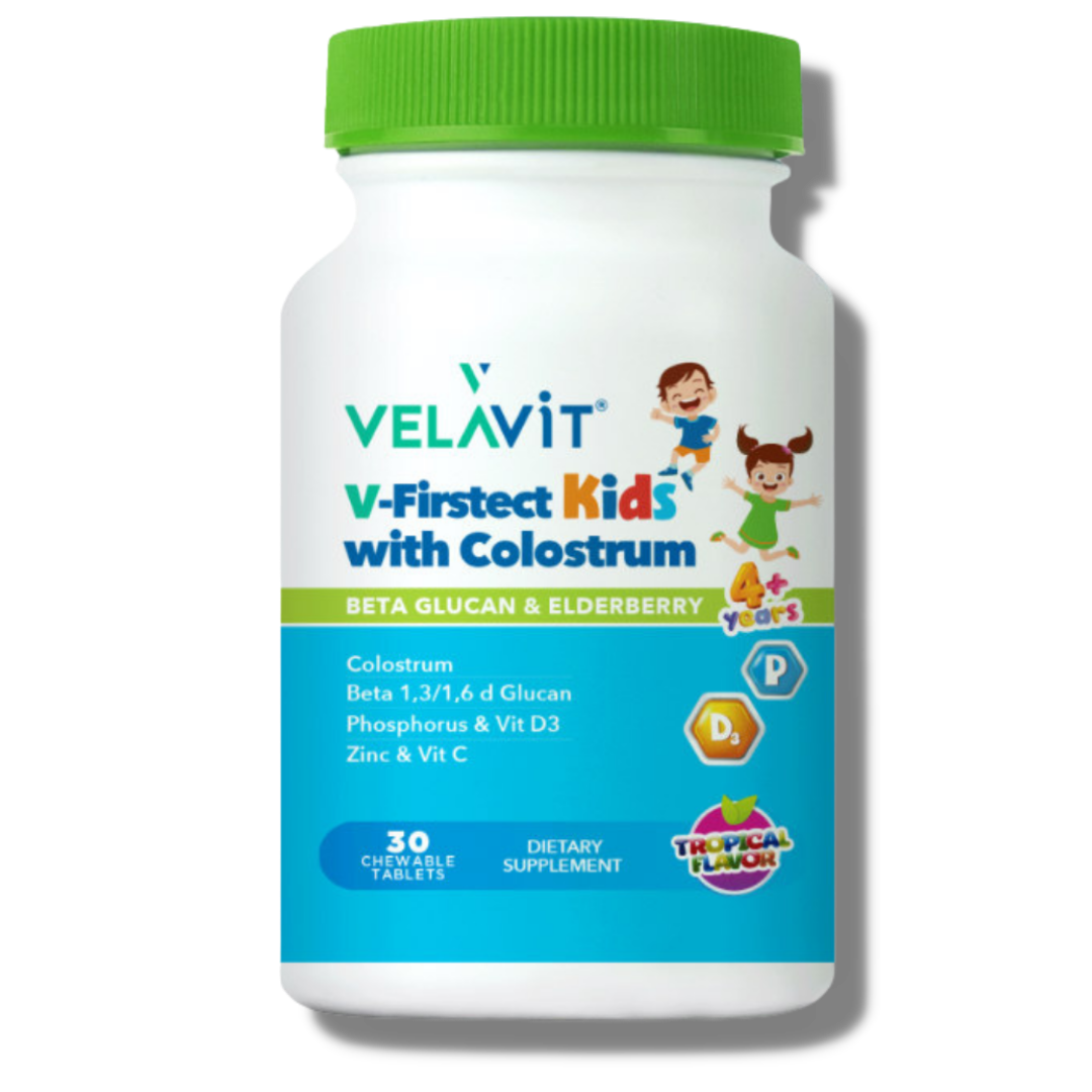 Velavit V-Firstect Kids with Colostrum 30 Tablet