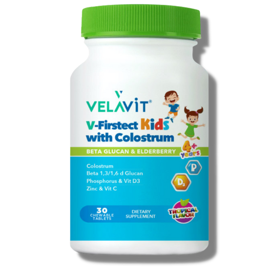 Velavit V-Firstect Kids with Colostrum 30 Tablet