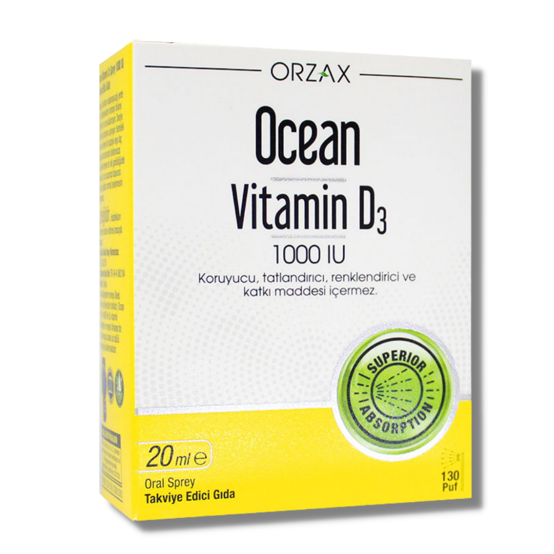 Ocean Vitamin D3 1000 IU Oral Sprey 20 ml