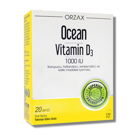 Ocean Vitamin D3 1000 IU Oral Sprey 20 ml