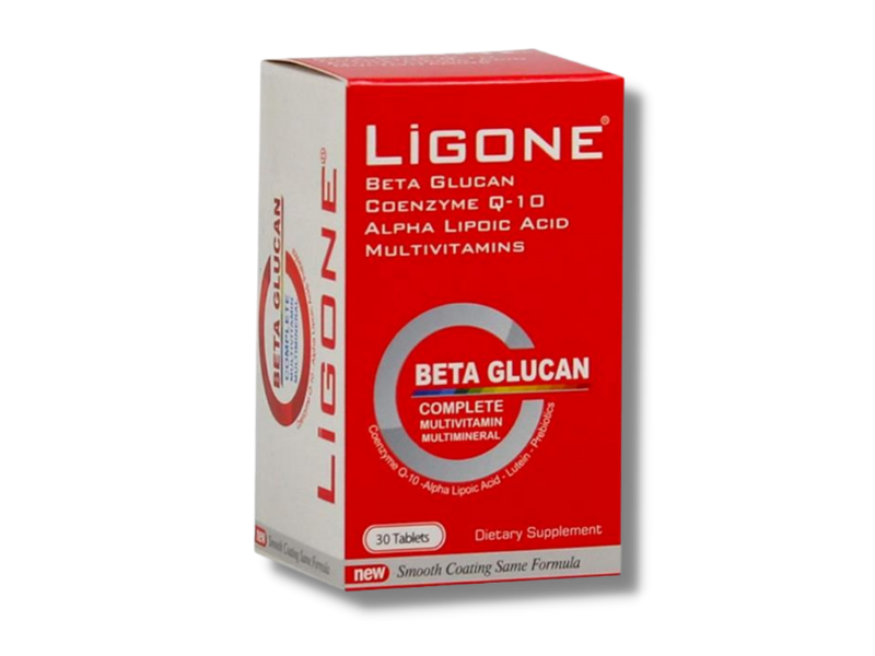 Ligone Beta-Glucan Probiotik Multivitamin 30 Kapsül