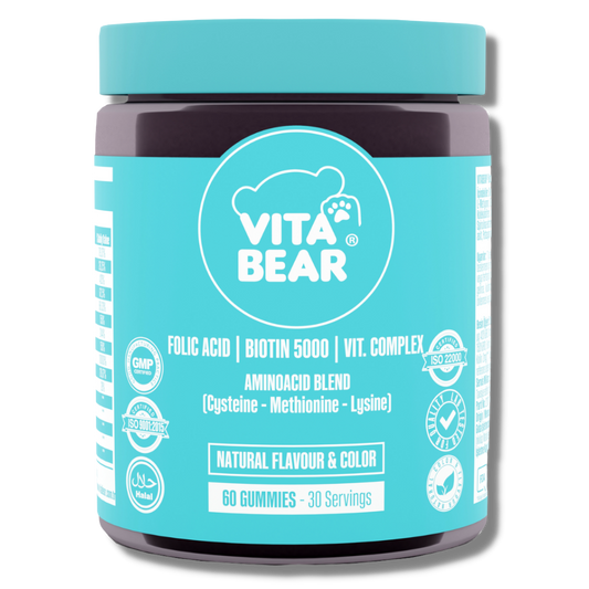 Vita Bear Strong Hair Gummy Vitamin 60'lı