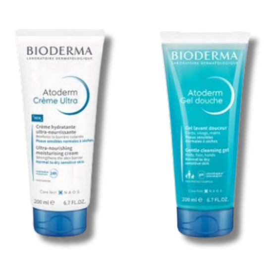 Bioderma Atoderm Cream Ultra 200 ml + Atoderm Shower Gel 200 ml