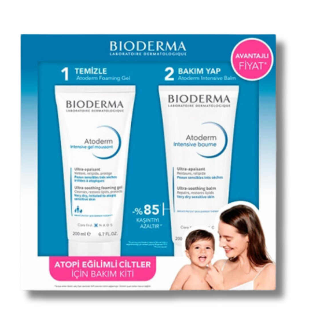 Bioderma Atopi Eğilimli Ciltler İçin Bakım Kit