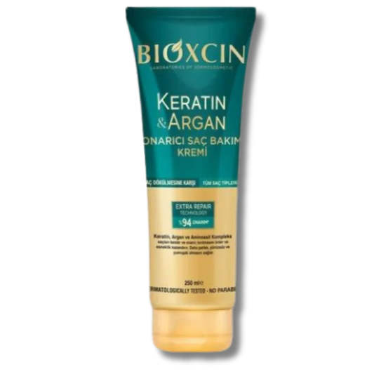 Bioxcin Keratin ve Argan Onarıcı Saç Bakım Kremi 250 ml