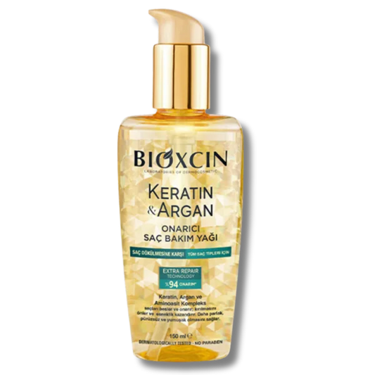 Bioxcin Keratin ve Argan Onarıcı Saç Bakım Yağı 150 ml