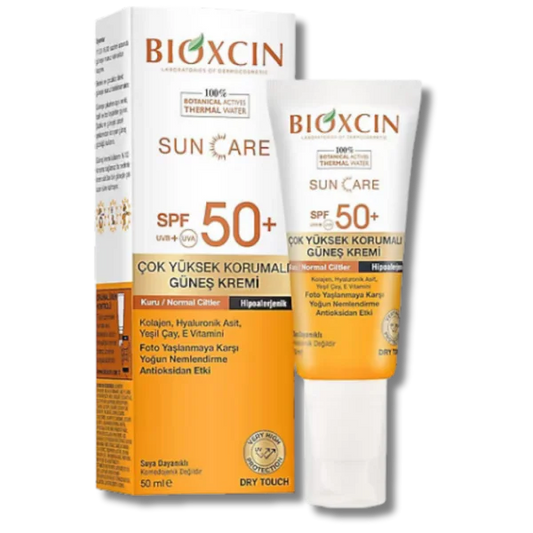 Bioxcin Sun Care Kuru Ciltler için Güneş Kremi SPF 50+ 50 ml