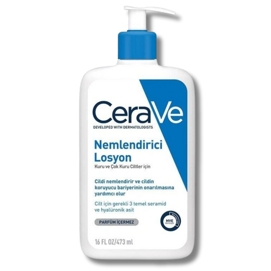 CeraVe Nemlendirici Yüz ve Vücut Losyonu-Seramid Ve Hyalüronik Asit İçerikli 473 ml