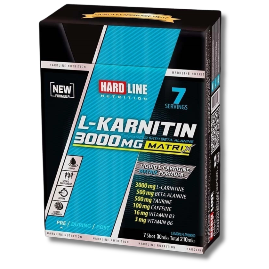 Hardline L-Karnitin Matrix 3000 Mg