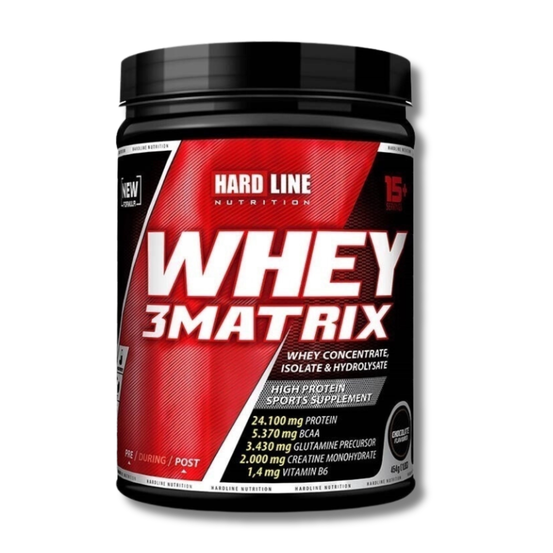 Hardline Whey 3Matrix 454 Gr