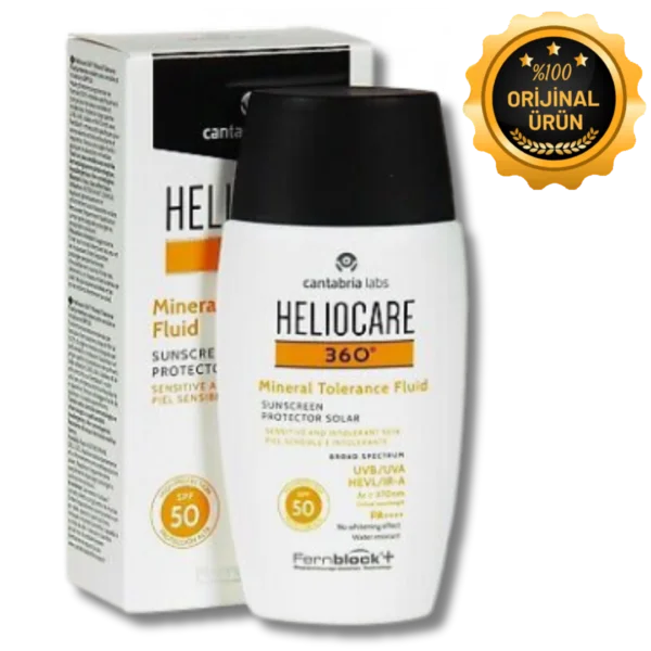 Heliocare 360 Mineral Tolerance Fluid SPF50 Güneş Kremi 50 ml