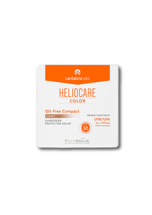 Heliocare Color SPF 50 Oil Free Compact 10 gr - Fair / Light /Brown