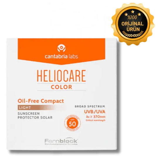 Heliocare Color SPF 50 Oil Free Compact 10 gr - Fair / Light /Brown