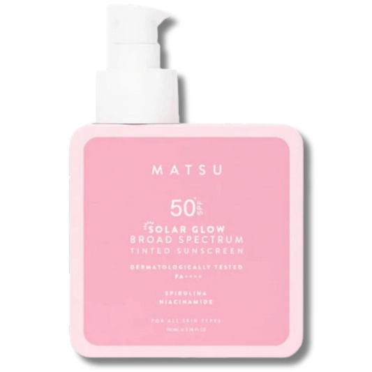 Matsu Solar Glow Spf 50+ Renkli Güneş Kremi 100 ml