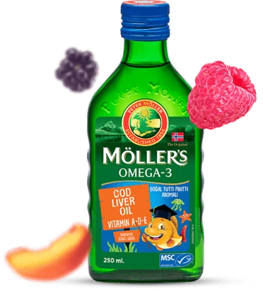 Möller's Omega-3 Balık Yağı Şurubu Tutti Frutti 250 ml