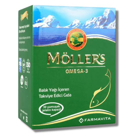 Möller's Omega 3 Balık Yağı 30 Kapsül