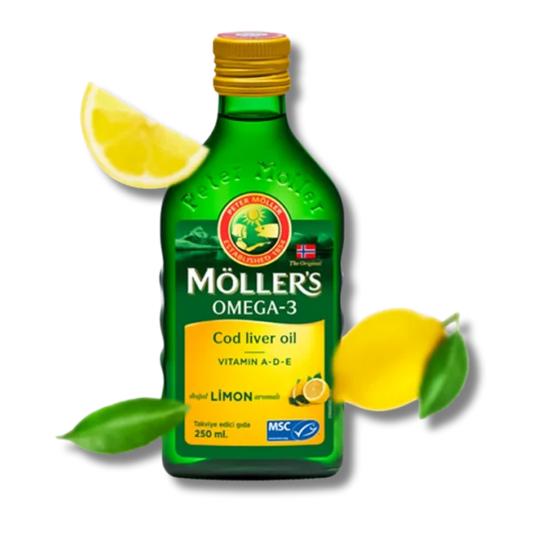 Möller's Omega 3 Balık Yağı Şurup 250 Ml - Limon Aromalı