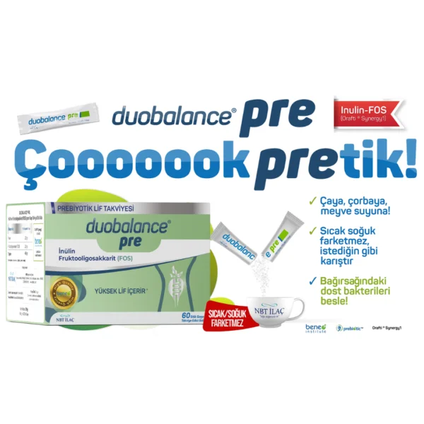 NBT Life Duobalance Pre Takviye Edici Gıda 30 / 60 Adet Stik Saşe