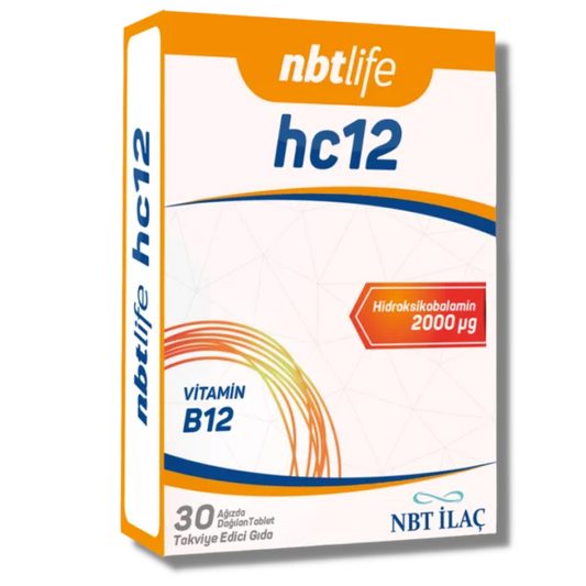 Nbt Life HC 12 Takviye Edici Gıda 30 Tablet