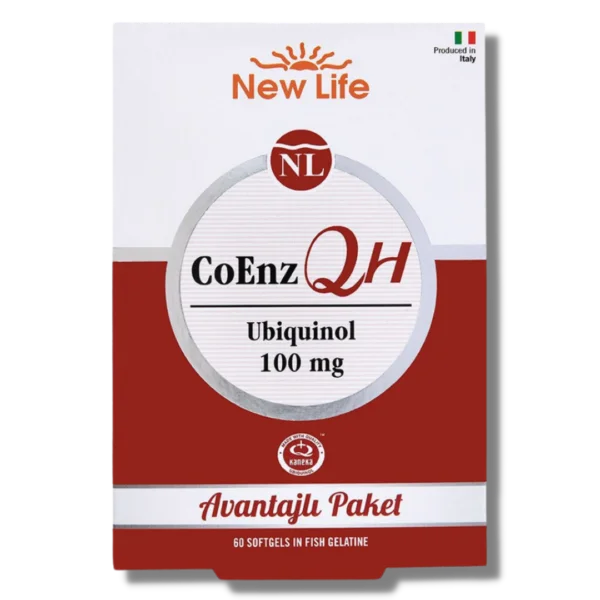 New Life CoEnz QH 100 mg 30 / 60 Yumuşak Kapsül