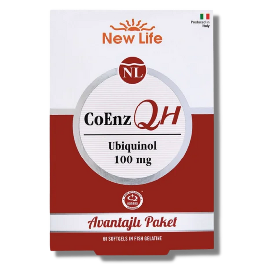 New Life CoEnz QH 100 mg 30 / 60 Yumuşak Kapsül