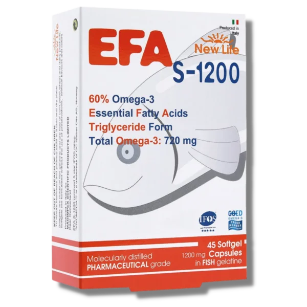 New Life S-1200 Omega 3 Balık Yağı 45/90 Kapsül