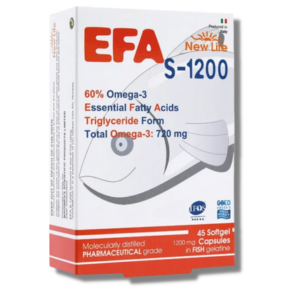 New Life S-1200 Omega 3 Balık Yağı 45/90 Kapsül