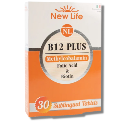 New Life Vitamin B12 Folik asit Biotin 30 / 60 Dilaltı Tablet