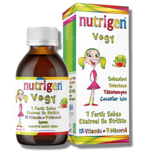 Nutrigen Vegy Sebze Yemeyen Çocuklara Özel 200 ml Şurup