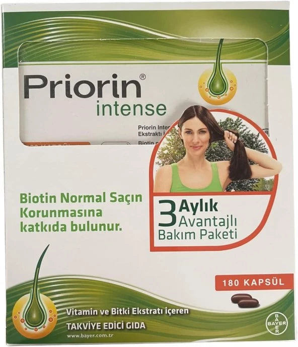 Priorin Intense 180 Kapsül