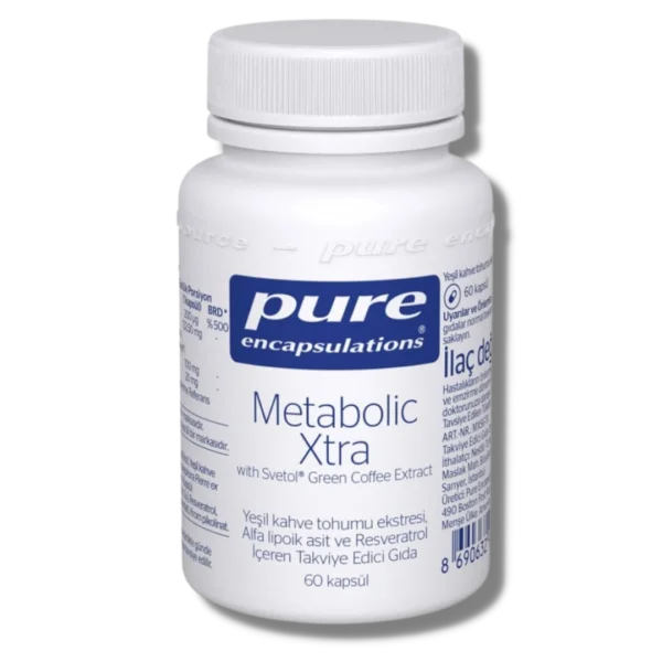 Pure Encapsulations Metabolic Xtra 60 Kapsül