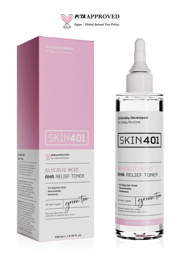 Skin401 Glycolic Acid Aha Relief Toner 200 ml