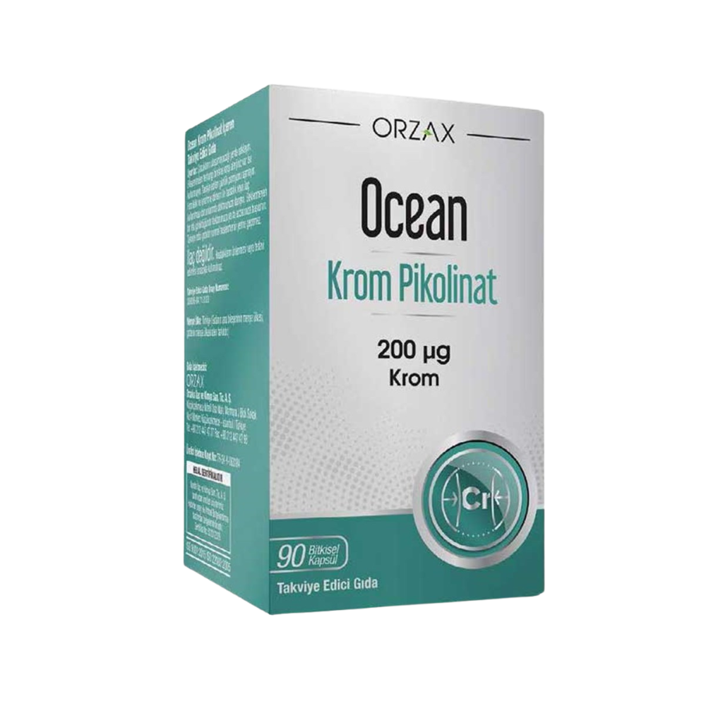 Ocean Krom Pikolinat 200 Mcg 90 Kapsül