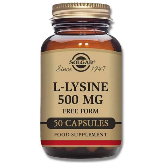 Solgar L-Lysine 500 Mg 50 Kapsül