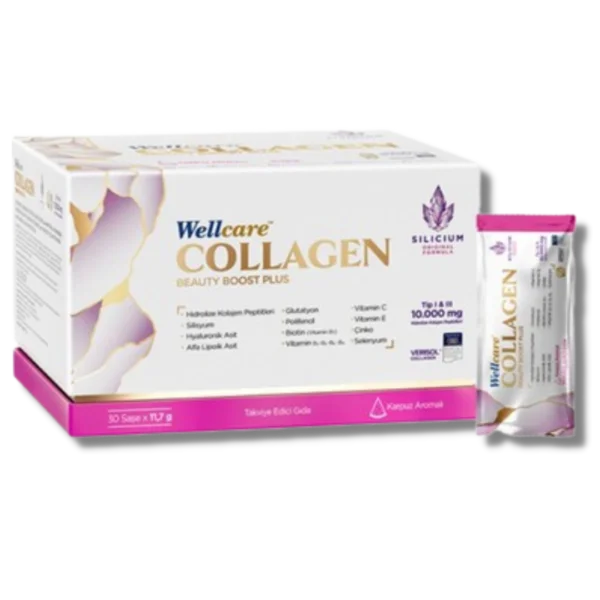 Wellcare Collagen Beauty Boost Plus 10.000 mg 30 Saşe