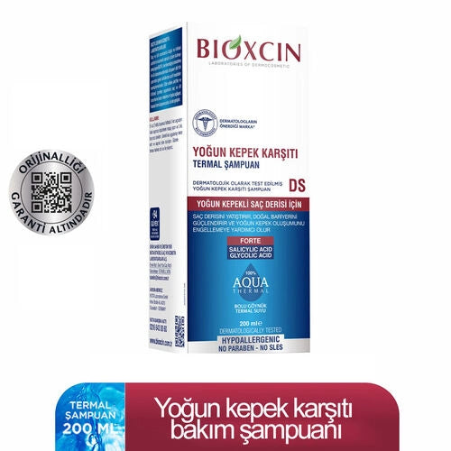 Bioxcin Aqua Thermal Yoğun Kepek Karşıtı Şampuan Ds 200ml