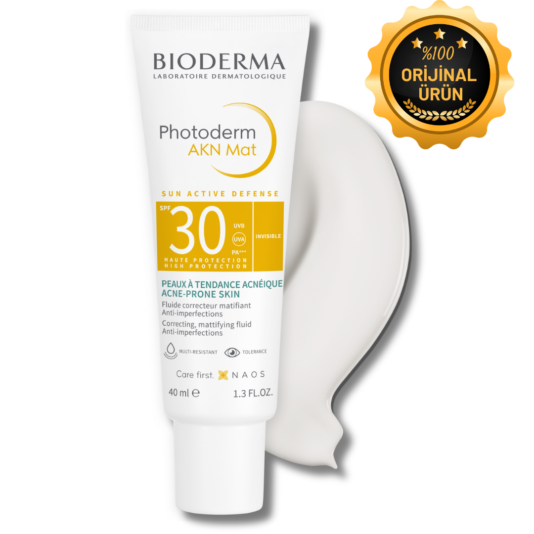 Bioderma Photoderm AKN MAT SPF 30 Güneş Koruyucu 40 ml