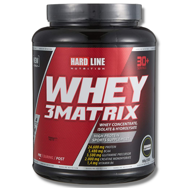 Hardline Whey 3 Matrix Protein Tozu 908 Gr