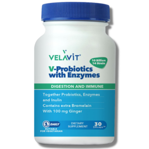 Velavit V-Probiotics With Enzymes 30 Tablet