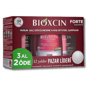 bioxcin forte saç dökülmesi için bakım şampuanı