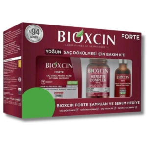 bioxcin forte saç dökülmesi için bakım kiti