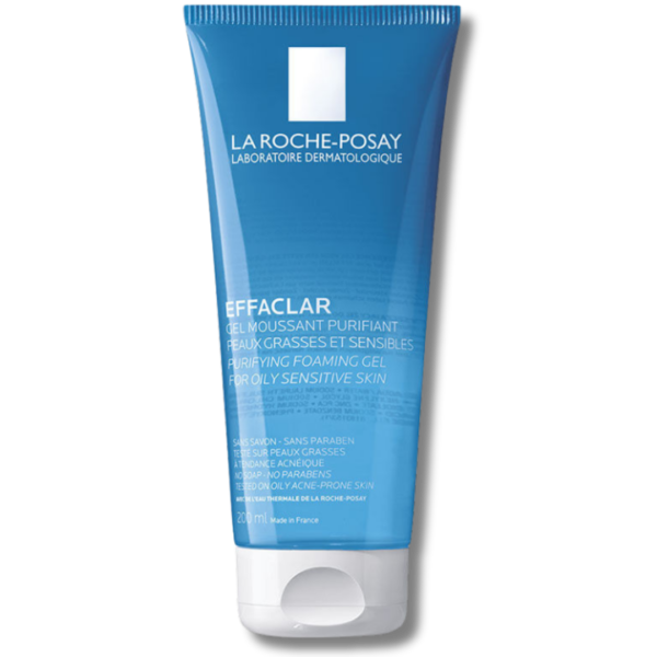 La Roche Posay Effaclar Jel Yağlı Ve Akneye Eğilimli Ciltler için Yüz Temizleme Jeli 200 ml